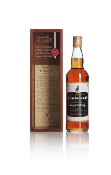 View full screen - View 1 of Lot 87. Linkwood Gordon & MacPhail 40.0 abv 1954 .