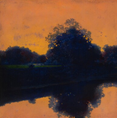 View full screen - View 1 of Lot 322. Study for 'River at Ascutney'.