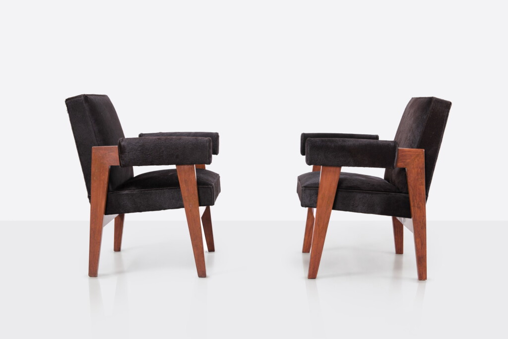 View full screen - View 1 of Lot 452. Pair of "Advocate" Chairs.