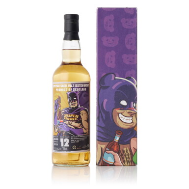 View full screen - View 1 of Lot 8056. Macallan Super Bottle 12 Year Old Cask #21 57.5 abv 2008 (1 BT70).