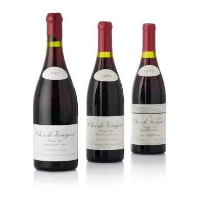 View full screen - View 1 of Lot 1395. Clos de Vougeot 2000 Domaine Leroy (3 BT).
