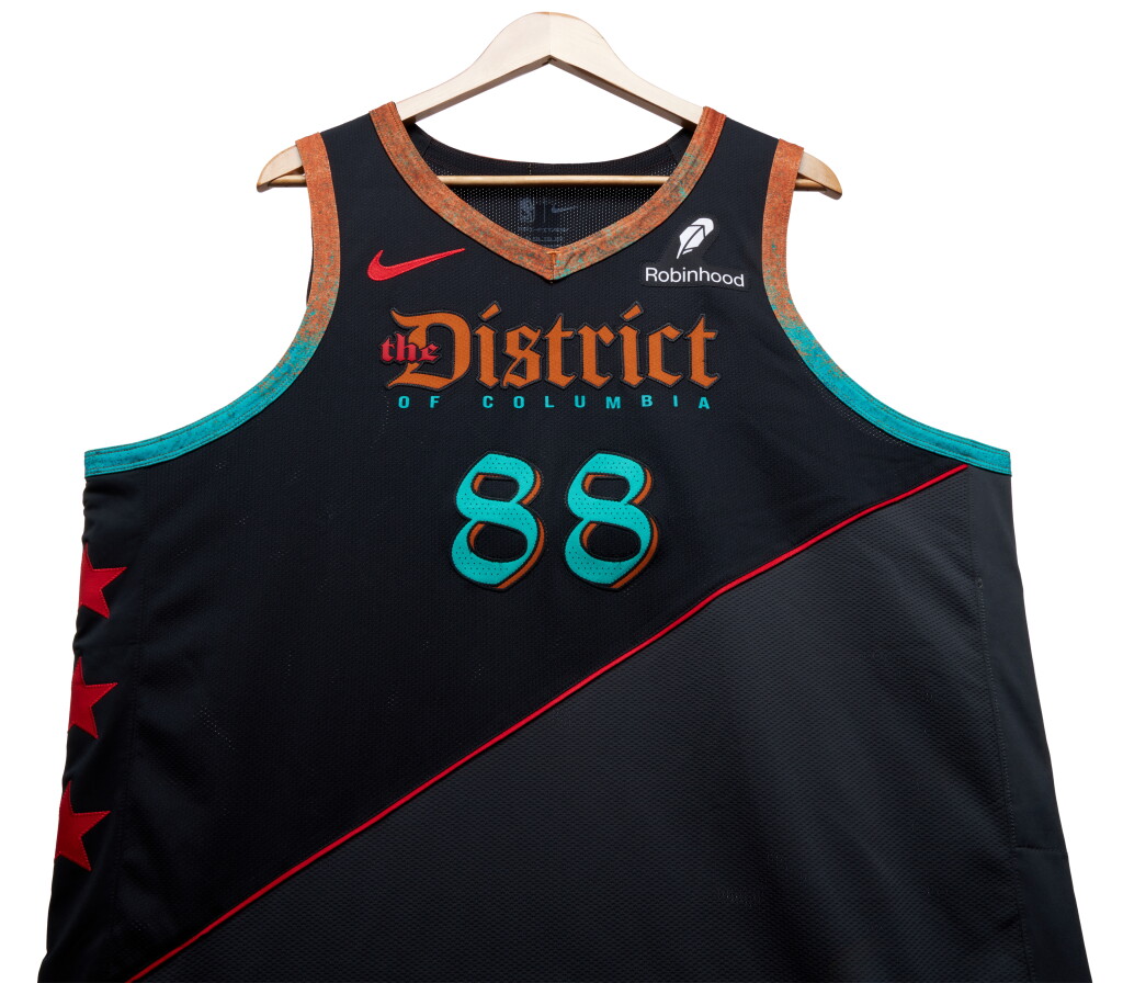 View full screen - View 1 of Lot 195. Danilo Gallinari Washington Wizards 2023-2024 In-Season Tournament Game Worn City Edition Jersey.
