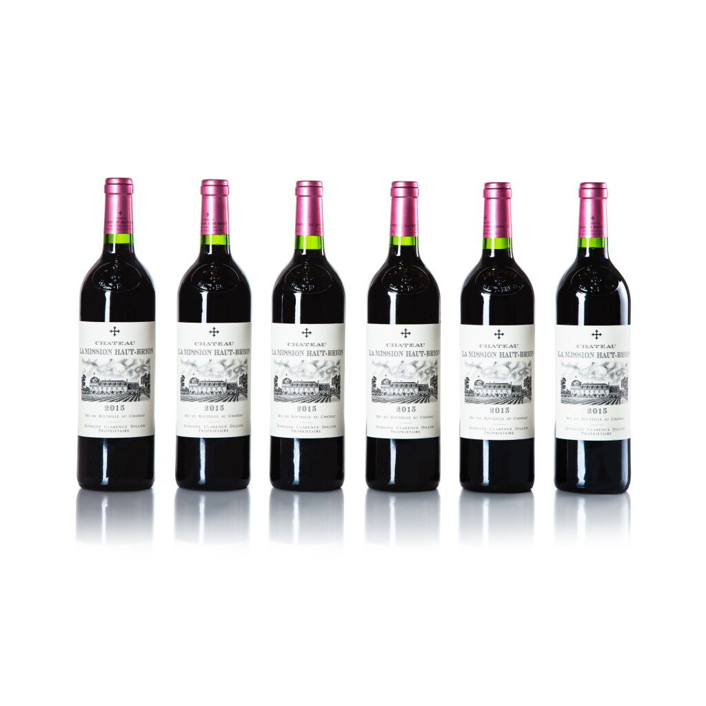 View full screen - View 1 of Lot 341. Château La Mission Haut-Brion 2015 (6 BT).