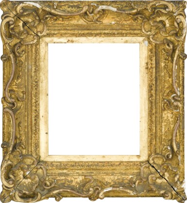 View full screen - View 1 of Lot 69. A Louis XV carved giltwood frame.