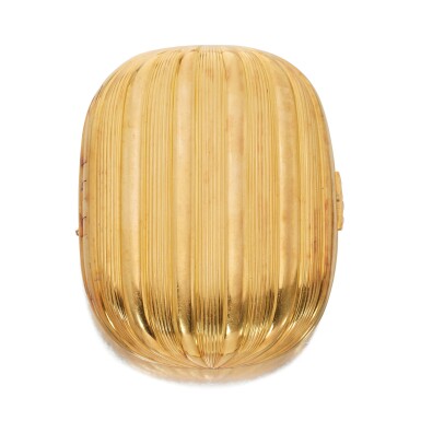 View full screen - View 1 of Lot 569. Gold and Ruby Compact.