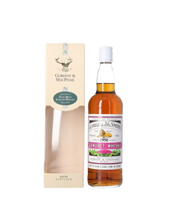 View full screen - View 1 of Lot 5742. Glenlivet Gordon & MacPhail George & JG Smith 44 Year Old 40.0 abv 1950 (1 BT75).