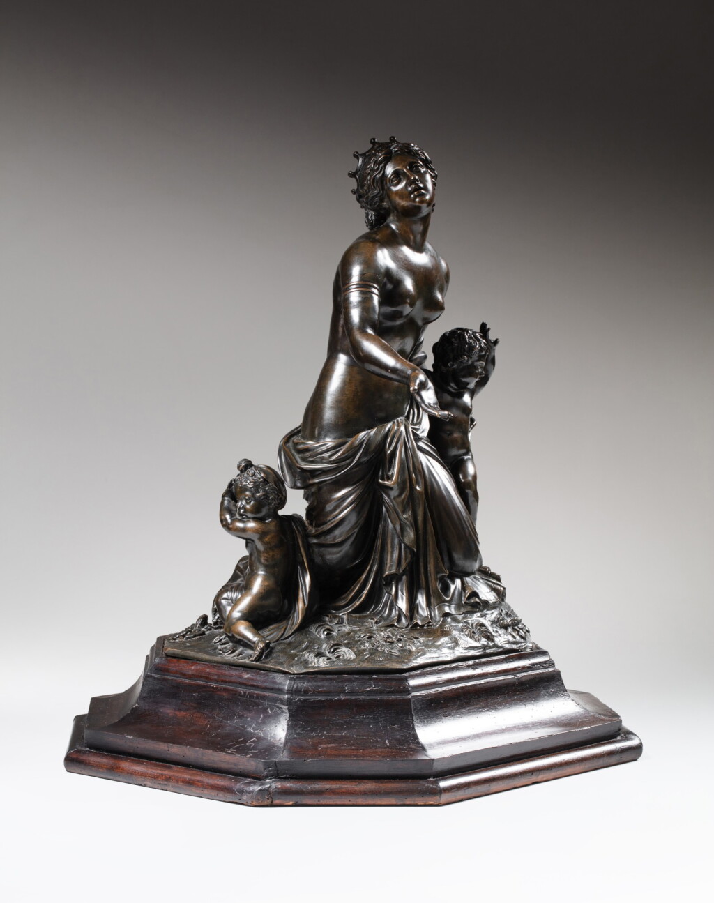 View full screen - View 1 of Lot 52. Latone and her children | Latone et ses enfants.