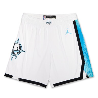 View full screen - View 1 of Lot 22. Victor Wembanyama Game Worn 2026 'NBA All-Star Game' Shorts .
