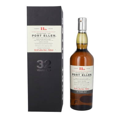 View full screen - View 1 of Lot 5341. Port Ellen Eleventh Annual Release 32 Year Old 53.9 abv 1979 (1 BT75).