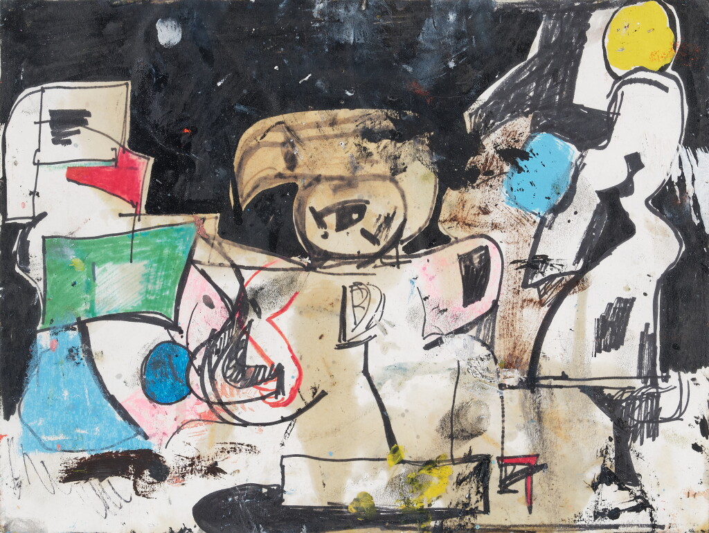 View full screen - View 1 of Lot 234. Untitled (American Native Study).
