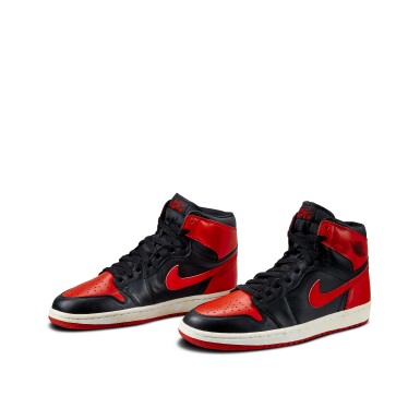 View full screen - View 1 of Lot 17. Nike Air Jordan 1 Retro Bred Sample (2000) | Size 9.