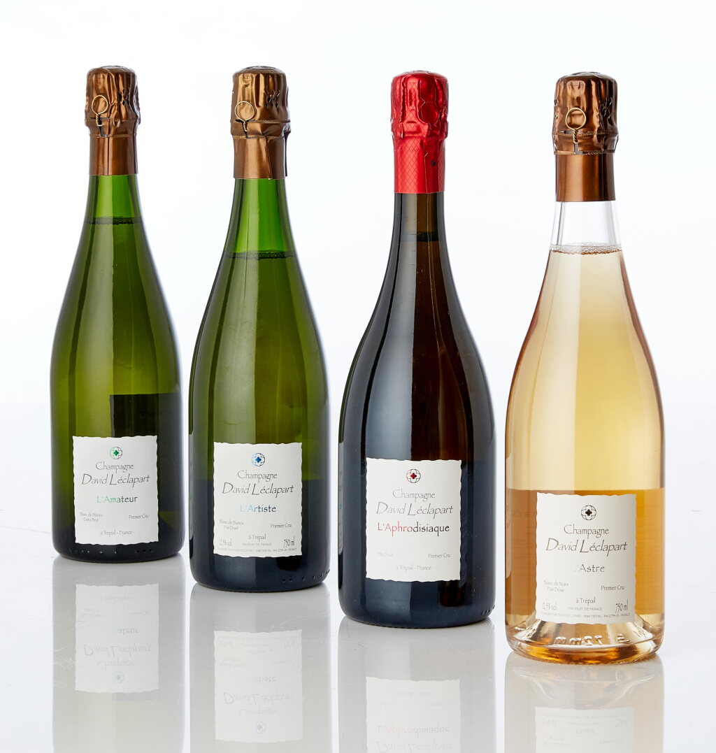 Voir en plein écran - Voir 1 du lot 3042. David Léclapart, l'Artiste, Blanc de Blancs, Extra Brut NV (12 BT).