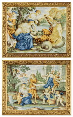 Italian, Castelli, Attributed to the Gentili Workshop, Circa 1750