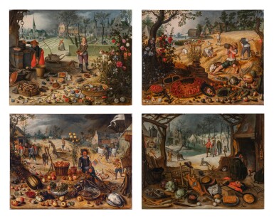 Voir en plein écran - Voir 1 du lot 4. The Four Seasons 《四季》.