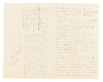 4 lettres à son ami et marchand, Paul Durand-Ruel, 1882-1910. Où il est question de peinture et de leurs affaires.