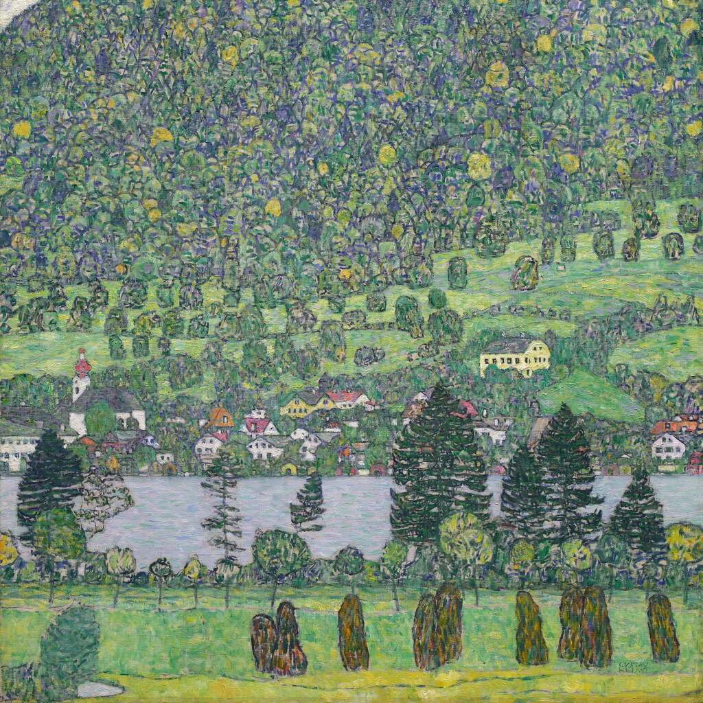 全螢幕檢視 - 查看14Waldabhang bei Unterach am Attersee (Forest Slope in Unterach on the Attersee)的1