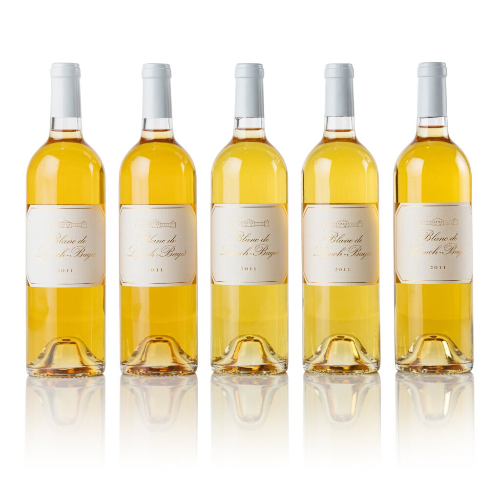 View full screen - View 1 of Lot 42. Blanc de Lynch Bages 2011 (5 BT).