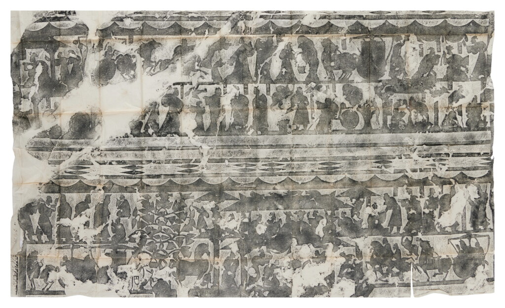 View full screen - View 1 of Lot 162. An extremely rare and important group of rubbings of the Wu Family Shrine, Early 20th century .