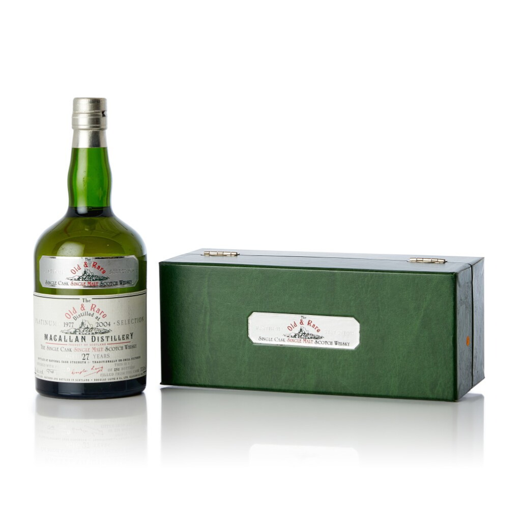 View full screen - View 1 of Lot 7838. Macallan Douglas Laing Old and Rare Platinum 27 Year Old 51.0 abv 1977 (1 BT70).