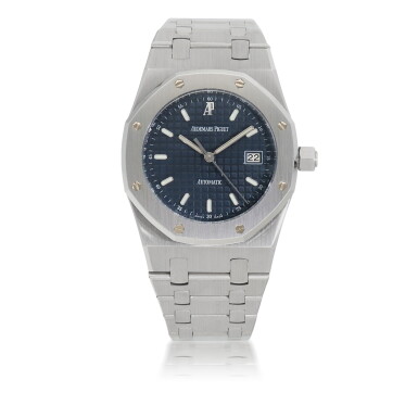 View full screen - View 1 of Lot 901. AUDEMARS PIGUET | ROYAL OAK, REF 15000ST STAINLESS STEEL WRISTWATCH WITH DATE AND BRACELET CIRCA 1995.