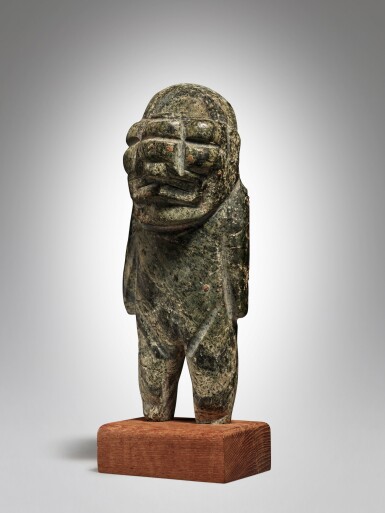 View full screen - View 1 of Lot 64. Olmec Stone Figure.