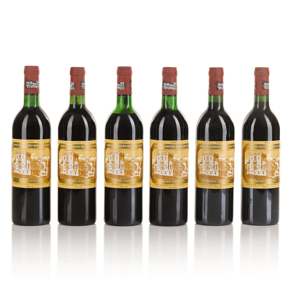 View full screen - View 1 of Lot 20. Château Ducru Beaucaillou 1986 (12 BT).