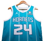 Brandon Miller ‘Rookie Season’ Charlotte Hornets 2023-2024 Game Worn Icon Edition Jersey