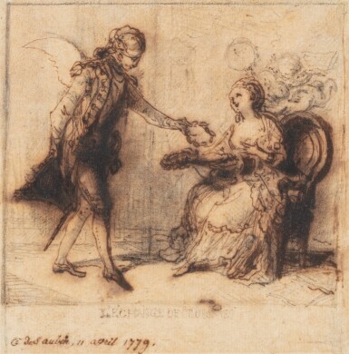 View full screen - View 1 of Lot 267. The exchange of crowns.