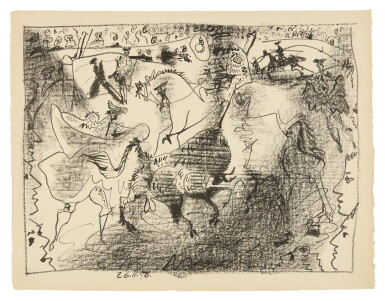View full screen - View 1 of Lot 75. PABLO PICASSO | LA PIQUE (B. 683; M. 196).