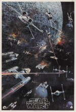 STAR WARS, SOUNDTRACK POSTER, JOHN BERKEY, 1977