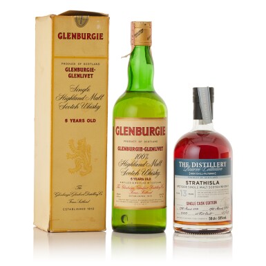 View full screen - View 1 of Lot 9622. Strathisla & Glenburgie Mixed Lot (1 BT50, 1 BT75).