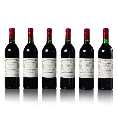 View full screen - View 1 of Lot 3632. Château Cheval Blanc 1988 (12 BT).