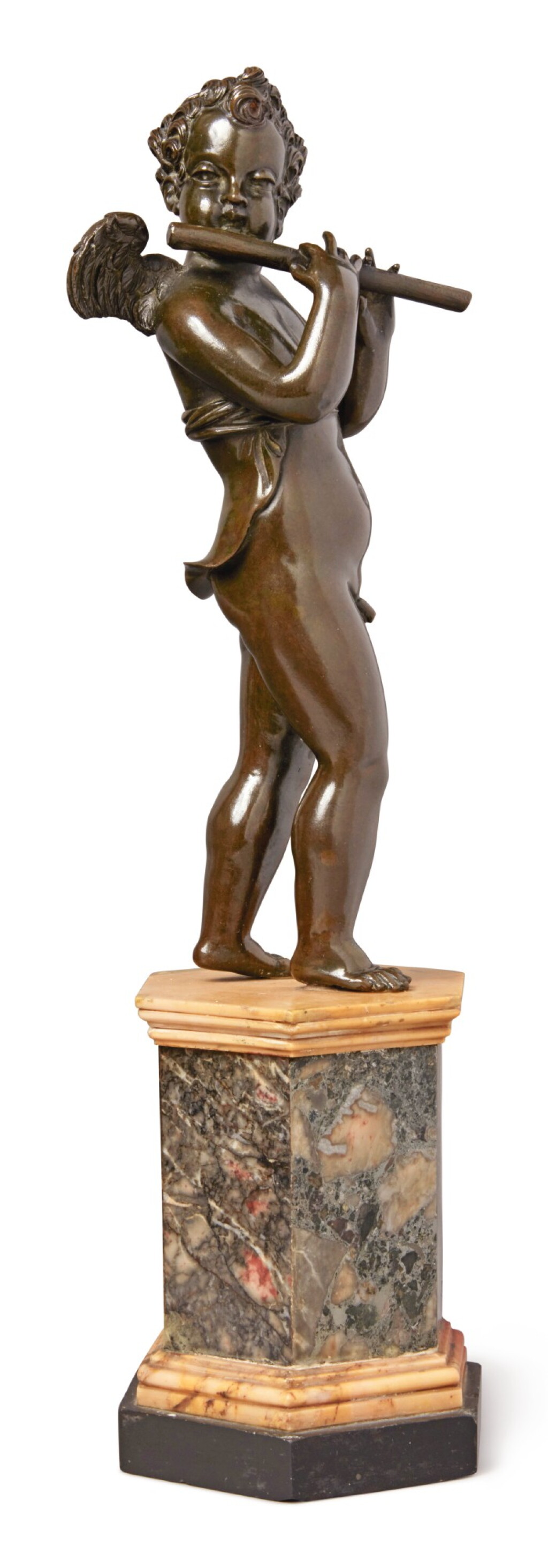 View full screen - View 1 of Lot 778. A Putto Playing a Flute.