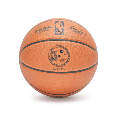 View full screen - View 1 of Lot 28. Game Issued 2023-2024 Oklahoma City Thunder Basketball.