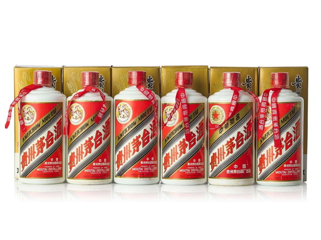 View full screen - View 1 of Lot 1095. 1997年產貴州茅台酒 Kweichow Moutai 1997 (6 BT50).