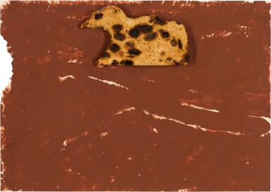 View full screen - View 1 of Lot 256. JOSEPH BEUYS | NACHTS AUF DEM FLUGPLATZ DER SCHAKAL (AT NIGHT AT THE AIRPORT, THE JACKAL).