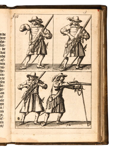 View full screen - View 1 of Lot 65. Buren, Drilkonst, Utrecht 1668 and Amsterdam 1672, 2 copies.