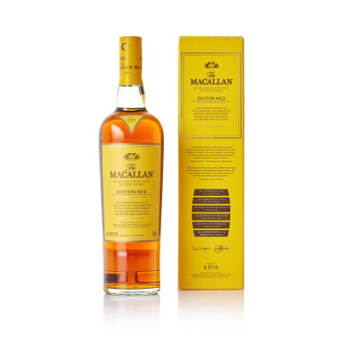 View full screen - View 1 of Lot 8145. The Macallan Edition No.3 48.3 abv NV (1 BT70).