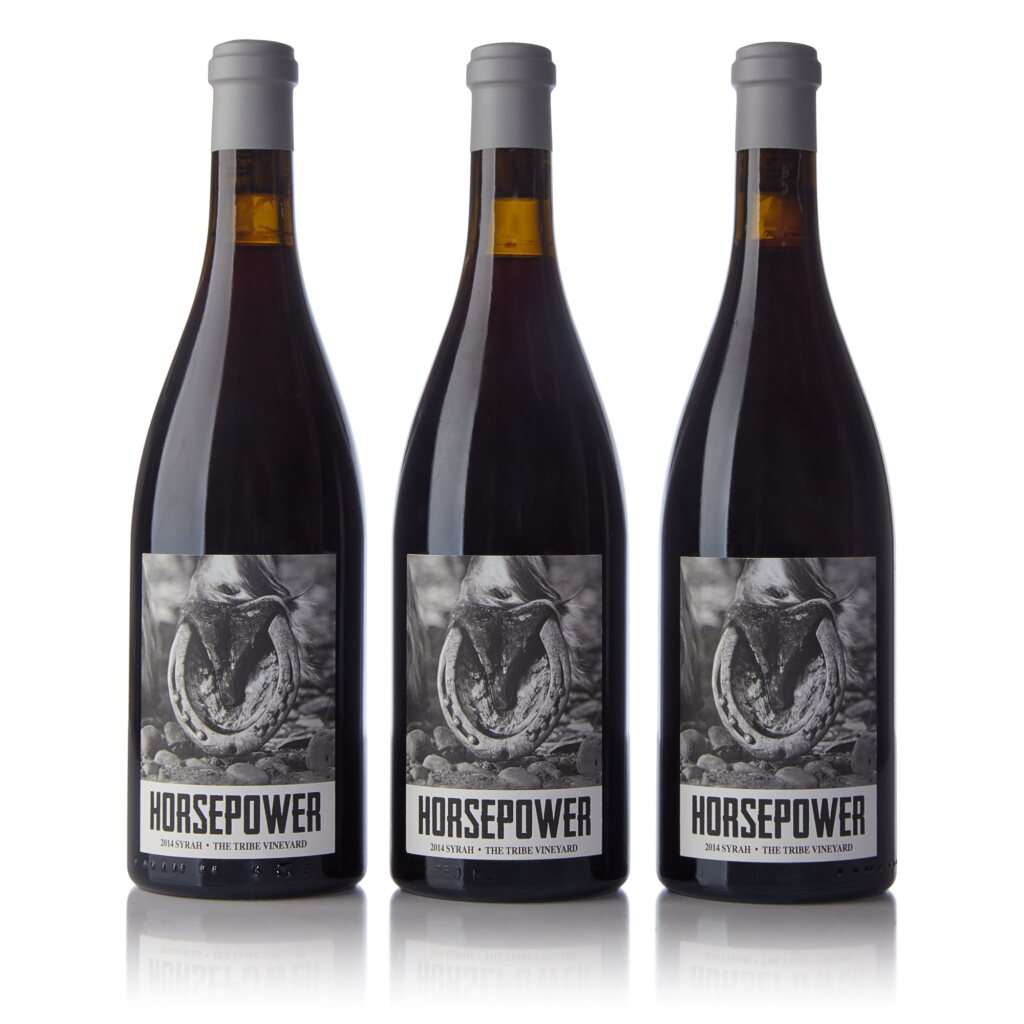 View full screen - View 1 of Lot 406. Horsepower Vineyard The Tribe Vineyard Syrah 2014 (12 BT).