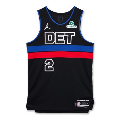 View full screen - View 1 of Lot 18. Cade Cunningham Detroit Pistons 2024-2025 Game Worn Statement Edition Jersey.
