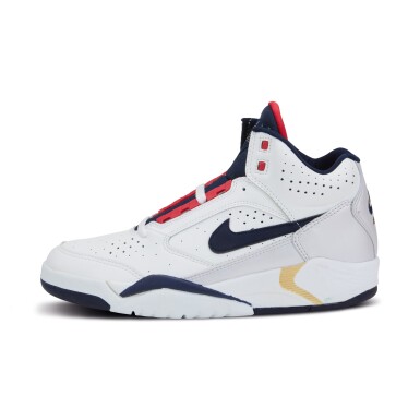 View full screen - View 1 of Lot 44. Nike Air Flight Lite ‘Olympic’ Sample | Size 9.