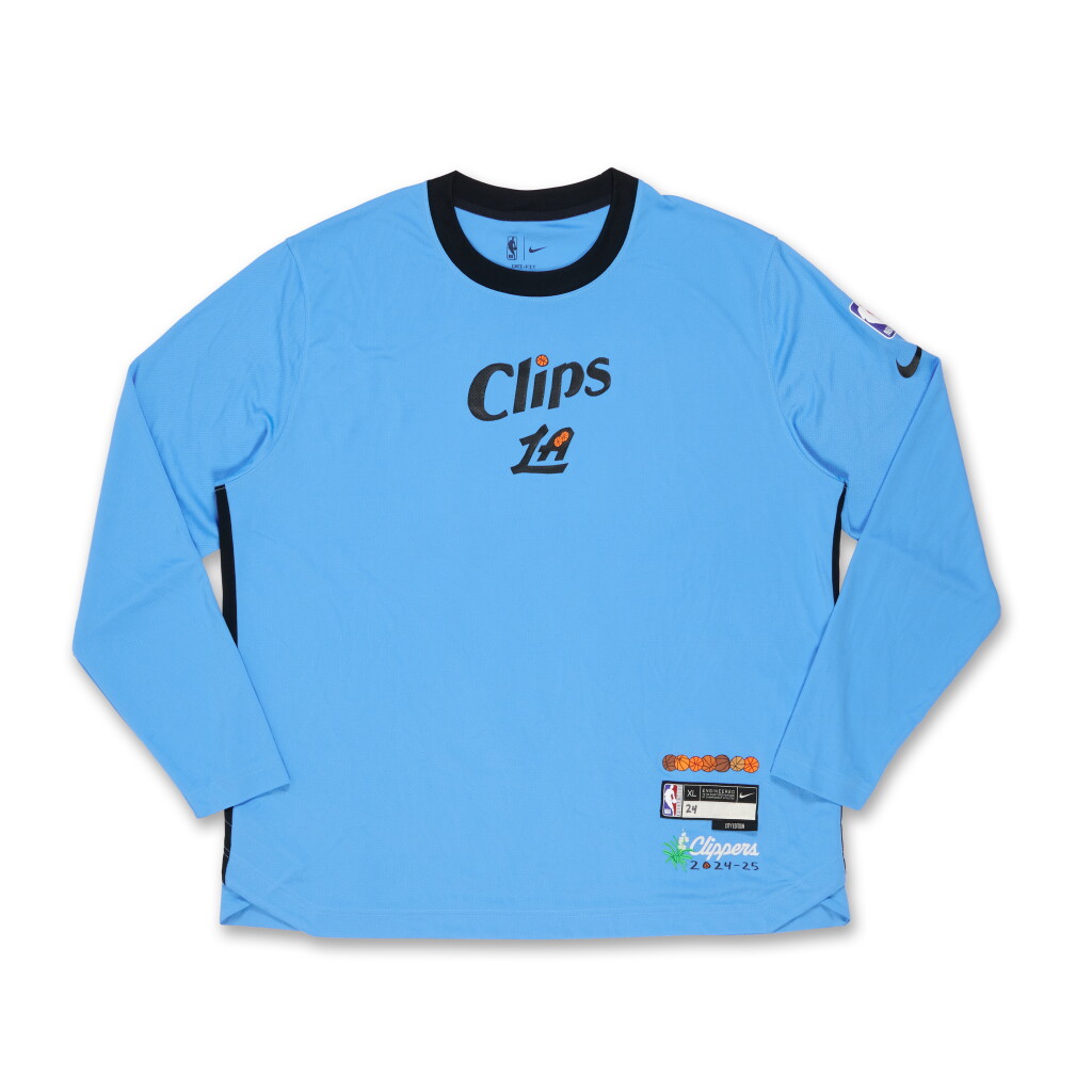View full screen - View 1 of Lot 151. Norman Powell Los Angeles Clippers 2024-2025 City Edition Warmup Set | Probable Wear.