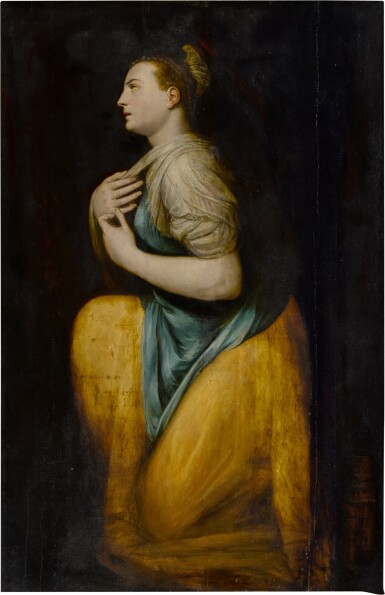View full screen - View 1 of Lot 16. The Penitent Magdalene.