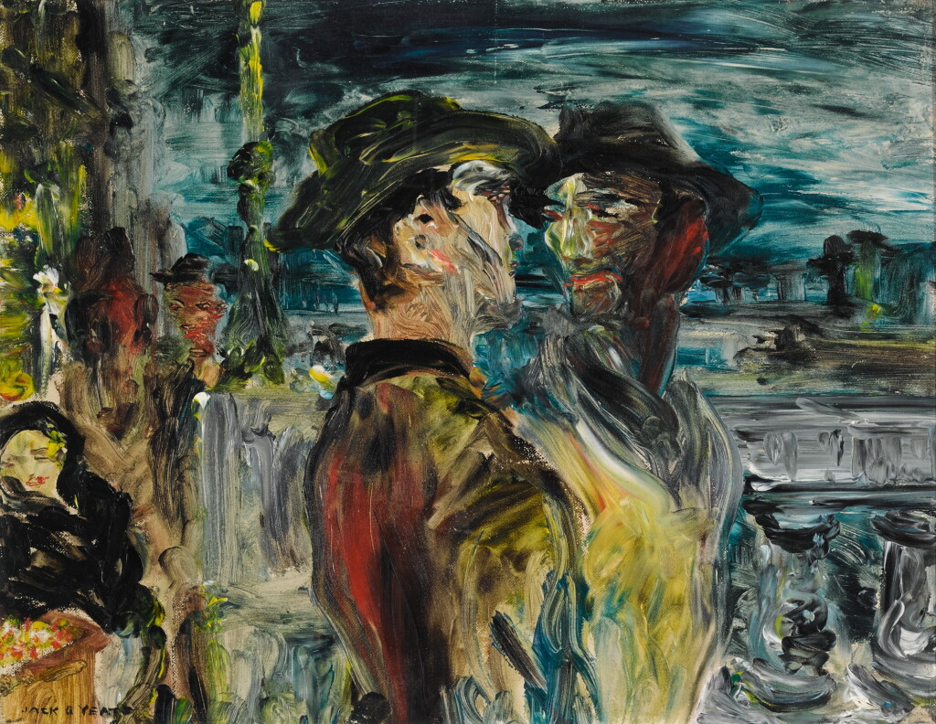 View full screen - View 1 of Lot 42. JACK B. YEATS, R.H.A. | YOUNG MEN .