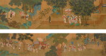 佚名 (清) 漢宮秋日圖｜Anonymous (Qing Dynasty), Autumn in the Han Palace