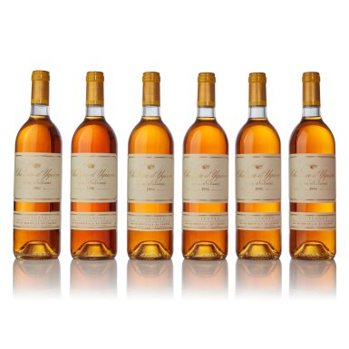 View full screen - View 1 of Lot 56. Château d'Yquem 1990 (12 BT).