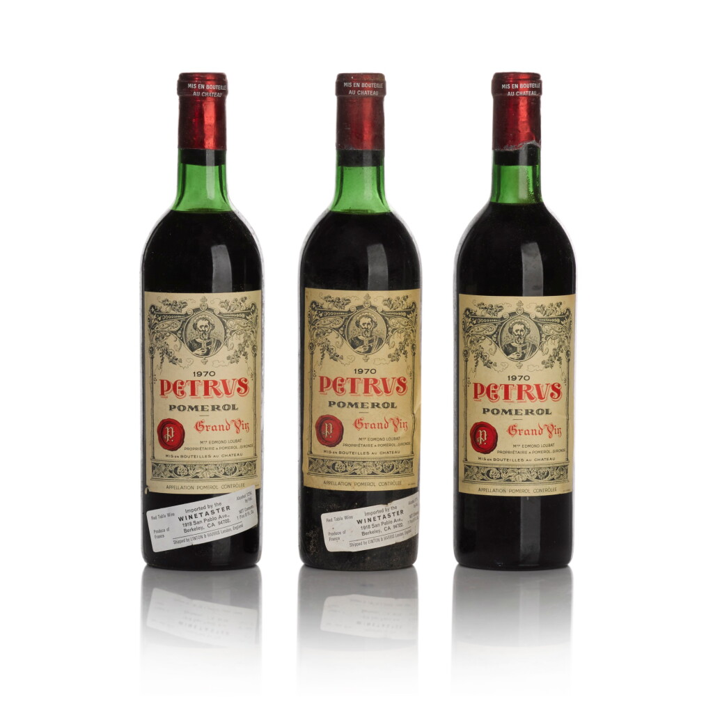 View full screen - View 1 of Lot 63. Petrus 1970 (3 BT).