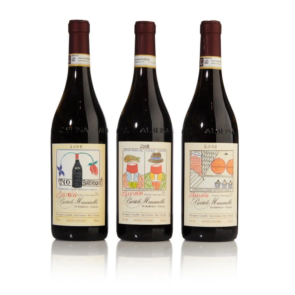View full screen - View 1 of Lot 536. Barolo 2008 Bartolo Mascarello (3 BT).