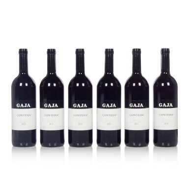 View full screen - View 1 of Lot 454. Conteisa Barolo 2015 Gaja (6 BT).