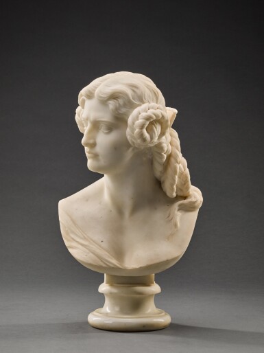 View full screen - View 1 of Lot 9. Bust of Madame Moreau.